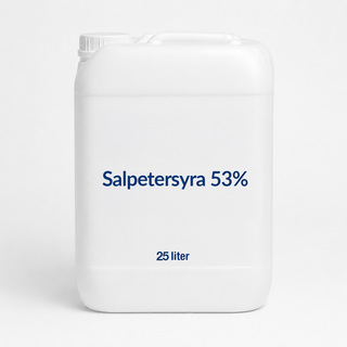 Salpetersyra 53%                   25 l, 600 l/pall