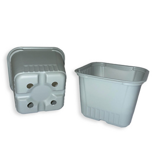 Krukpartner kruka 7,5cm gråton     (7,5x7,5x6,2) 3 180st/fpn