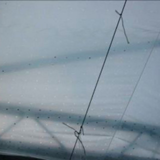 Plastfolie AC 4,25 x 300 m,        perforerad 20 x 20