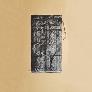 Sandsäck med snöre, PP             30 X 60 cm, svart