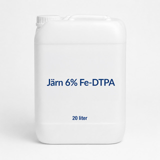 Järn 6% Fe-DTPA 20l,               25,6 kg, 480 l/pall
