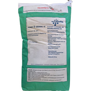 Pioner S 80%                       25 kg, 1000 kg/pall