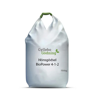 Hönsgödsel BioPower 4-1-2, Kat 2,  1100 kg